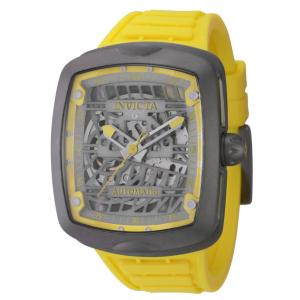 S1 Rally Diablo Solid Titanium Automático Relógio Masculino - 44mm. Amarelo 44216