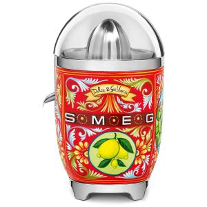 Espremedor Elétricos de Frutas em Aço Inoxidável Dolce and Gabbana Smeg 110V 80W