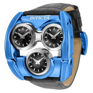 Relógio Masculino Cuadro, Invicta 35316, Preto e Azul