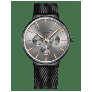 Relógio Masculino Stuhrling Monaco 3931 Quartzo 39mm, Preto