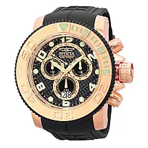 Relgio masculino Sea Hunter Swiss Ronda 8040.N calibre - 58 mm. Preto 0416