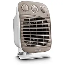 Aquecedor Elétrico Portátil 3 Configurações 1500W 110V, DELONGHI HFS50D15, Cinza