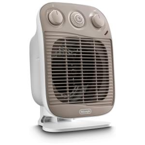 Aquecedor Elétrico Portátil 3 Configurações 1500W 110V, DELONGHI HFS50D15, Cinza