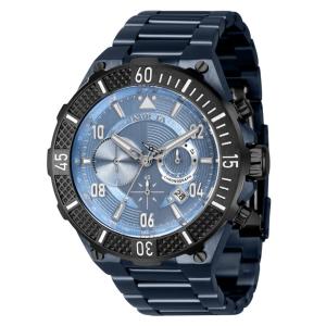 Invicta Aviator 40516 Relógio Masculino Analógico de Quartzo 50mm, Invicta Aviator 40516, Azul