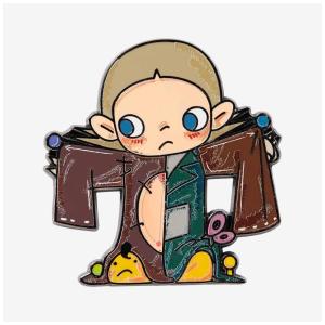 Zsiga We All Are Kids Series: Caixa Surpresa de Ímã de Geladeira em Formato de Crachá da Pop Mart