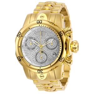 Relógio Feminino Reserve Venom 1,16 quilates com Diamante, Invicta 28616, Dourado e Prata