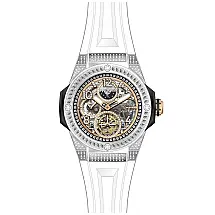 Relgio Masculino Akula Automtico - 50mm. Branco 43716