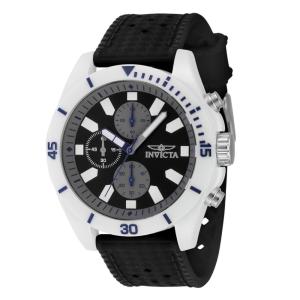 Relógio masculino de cerâmica sólida resistente a riscos - 44,5 mm. Preto 46716