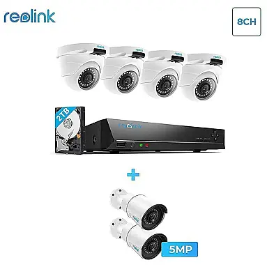 Reolink PoE Sistema de Câmeras