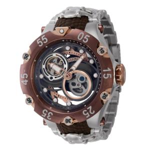Relgio Masculino Reserva Venom Cobra Automtico - 54mm. Marrom. Ao 43916