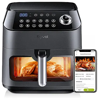 KYVOLHome Fritadeira Elétrica AirFryer, Capacidade