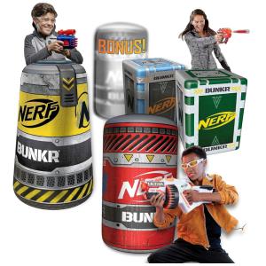 Obstáculos Infláveis para Paintball com 5 Peças, BUNKR Battle Zones