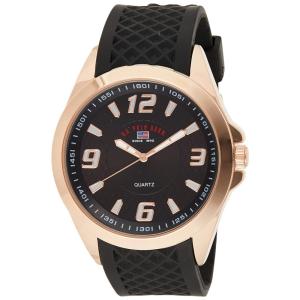 Relógio An Maclino com Alça Textrizada Modelo 9122, U.S. POLO ASSN. US9122, Preto