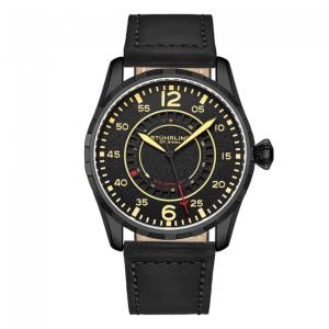 Relógio Masculino Stuhrling Aviador 4002 Quartzo 44mm, Preto
