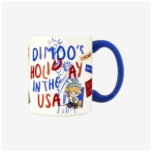 Caneca da Série Férias nos EUA da DIMOOS Pop Mart