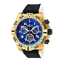 Relgio masculino Invicta Jason Taylor Swiss Ronda Z60 calibre - 51mm, preto e branco - modelo 37226.