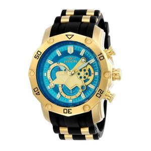 Relógio Masculino Pro Diver SCUBA, Invicta ZG 23426, Preto e Dourado