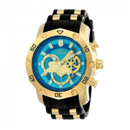 Relógio Pro SCUBA Masculino - 50mm. Ouro. Preto 23426