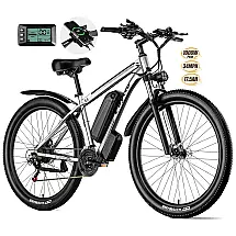 Bicicleta elétrica Ebycco 29 para adultos. 48V 17.5AH Bateria. Bicicleta de montanha elétrica de pico de 750W. Até 70