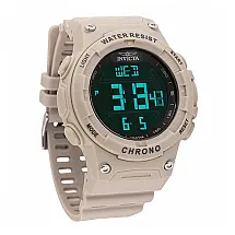 Relógio Masculino Digital Invicta Racing 52mm, Marrom Claro 47526