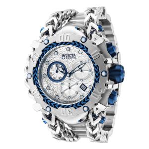 Relógio Masculino Reserve Gladiator, Invicta 36626, Prata e Azul