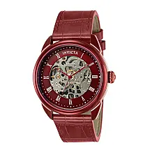 Relgio Mecnico Especializado Masculino - 42mm. Vermelho 40726