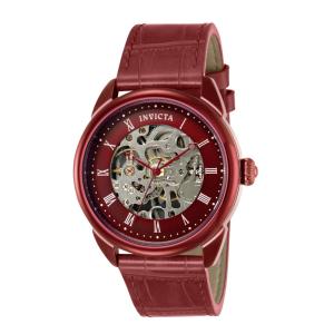 Relgio Mecnico Especializado Masculino - 42mm. Vermelho 40726