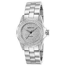 Relógio Feminino Pro Diver 1,13 quilates com Diamantes, Invicta 13726, Prata