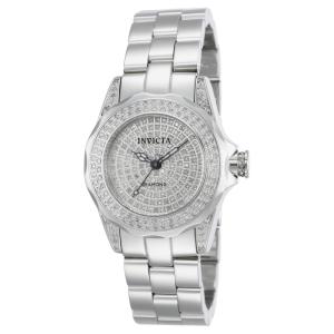 Relógio Feminino Pro Diver 1,13 quilates com Diamantes, Invicta 13726, Prata