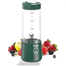 Mini Liquidificador Portátil 470mL, 150W, 110v, MULLI A5S, Vermelho