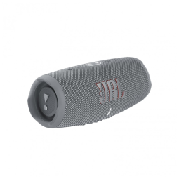 Caixa de Som Bluetooth Portatil 5 a Prova d IP67 com 20H de Reprodução, JBL Charge 5, Cinza