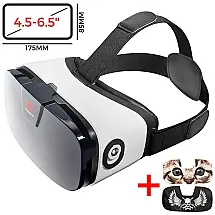 Óculos de Realidade Virtual para Celulares, VR WEAR V1 S, Branco
