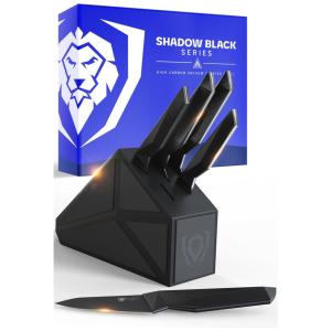 Conjunto de Facas Série Shadow, 5 Peças, Aço Inoxidável, DALSTRONG, Preto