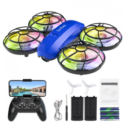 Drone para Crianças com Câmera, Helicóptero Pequeno para Uso Interno, Presente de Aniversário para Meninos e Meninas Iniciantes, Swifsen