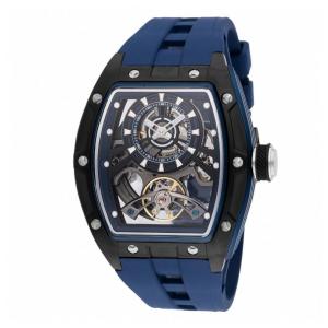Relógio Masculino Invicta S1 Rally Torque Automático com Mostrador Esqueleto 44mm, Azul 49036