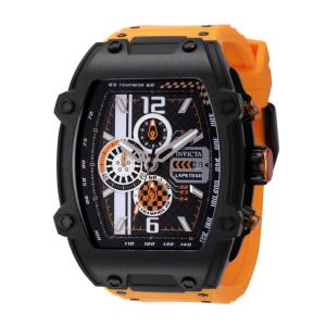 Relógio Masculino de Quartzo S1 Rally Diablo, Invicta 44136, Laranja