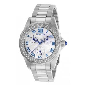 Relógio Feminino Invicta Angel com Mostrador Madrepérola 38mm, Aço 28436