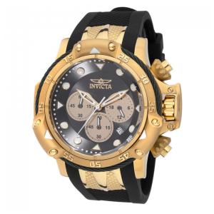 Relógio Masculino Invicta Subaqua 57,24mm Preto e Dourado 48436