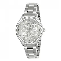 Relógio Feminino de Quartzo Wildflower, Invicta 24536, Prata