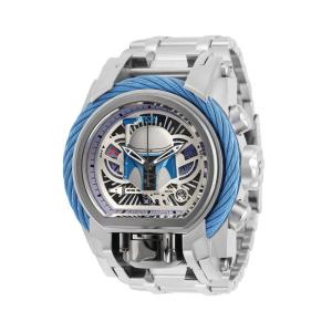 1 EDIÇÃO LIMITADA Invicta Star Wars Jango Fett Quartz Relógio Masculino 52mm Caixa de Aço Inoxidável, Pulseira de Aço Inoxidável, Aço 29536