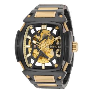 Relógio Masculino Automático S1 Rally Diablo, Invicta ZG34636, Preto e Dourado