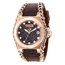 Relgio feminino Reserve Gladiator Swiss Ronda 515 Calibre - 41,1 mm. Rosa ouro. Bronze 35736