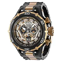 Reserva SHAQ 0,2 quilates diamante suo Ronda 5050.C relgio masculino calibre - 54 mm. Ao. Preto. Cqui 37736
