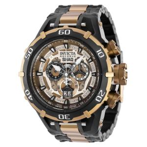 Reserva SHAQ 0,2 quilates diamante suo Ronda 5050.C relgio masculino calibre - 54 mm. Ao. Preto. Cqui 37736