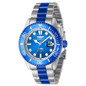Relógio Masculino Pro Diver, Invicta 40936, Prata e Azul