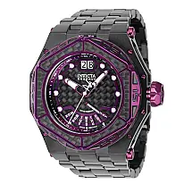 Relgio masculino Reserve Carbon Hawk Swiss Ronda 7003.L calibre - 54,5 mm. Preto 38936