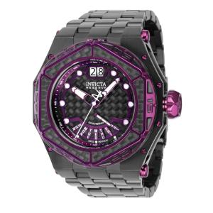 Relgio masculino Reserve Carbon Hawk Swiss Ronda 7003.L calibre - 54,5 mm. Preto 38936