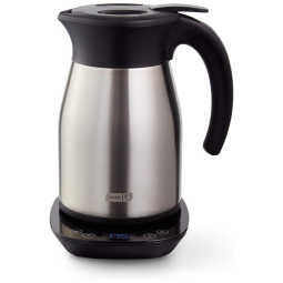 Chaleira Elétrica 1.7L sem fio, aço inoxidável, DASH DETK300GBSS04, Prateado