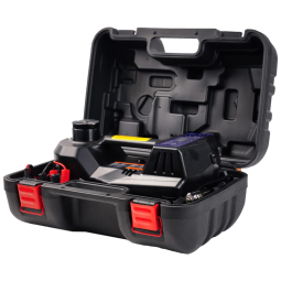 Macaco Elétrico Automotivo Hidráulico com Tela Digital, Suporta até 5 Toneladas, FEANISIFEI TYT 02, Preto