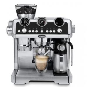 Cafeteira Elétrica Programável La Specialista Expresso com Moedor e Vaporizador, 110v, DELONGHI EC9665M, Prateado